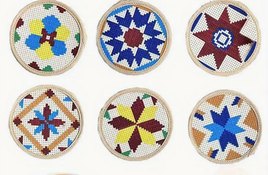 Coaster Cross Stitch Kit