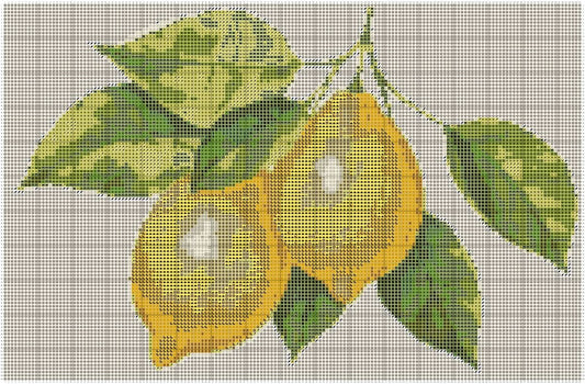 Lemons Counted Cross Stitch Kit - Threading Carefully