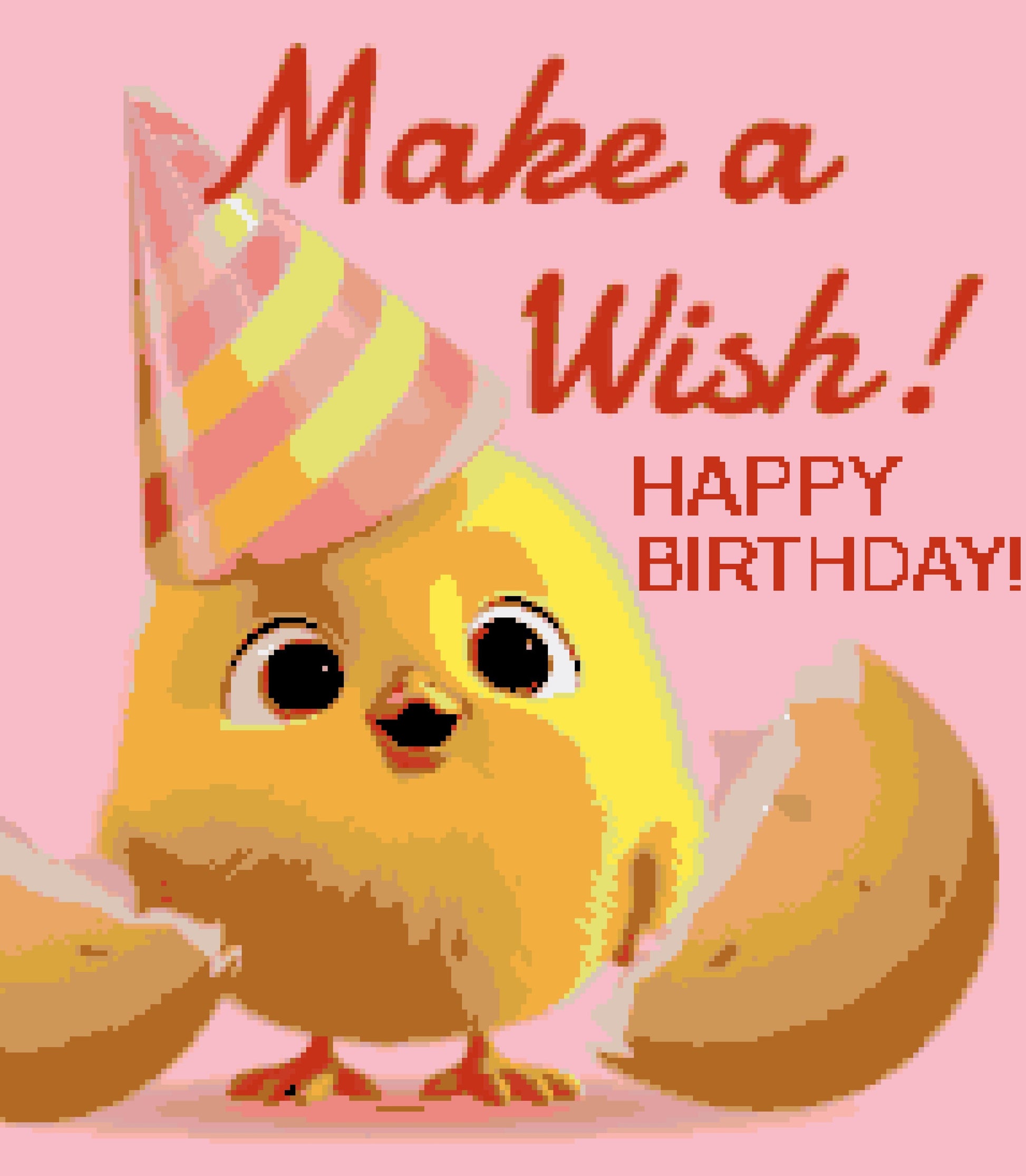 Make A Wish Counted Cross Stitch Kit - Threading Carefully