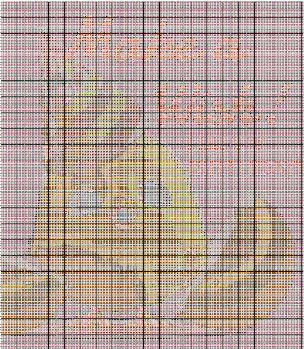 Make A Wish Counted Cross Stitch Kit - Threading Carefully