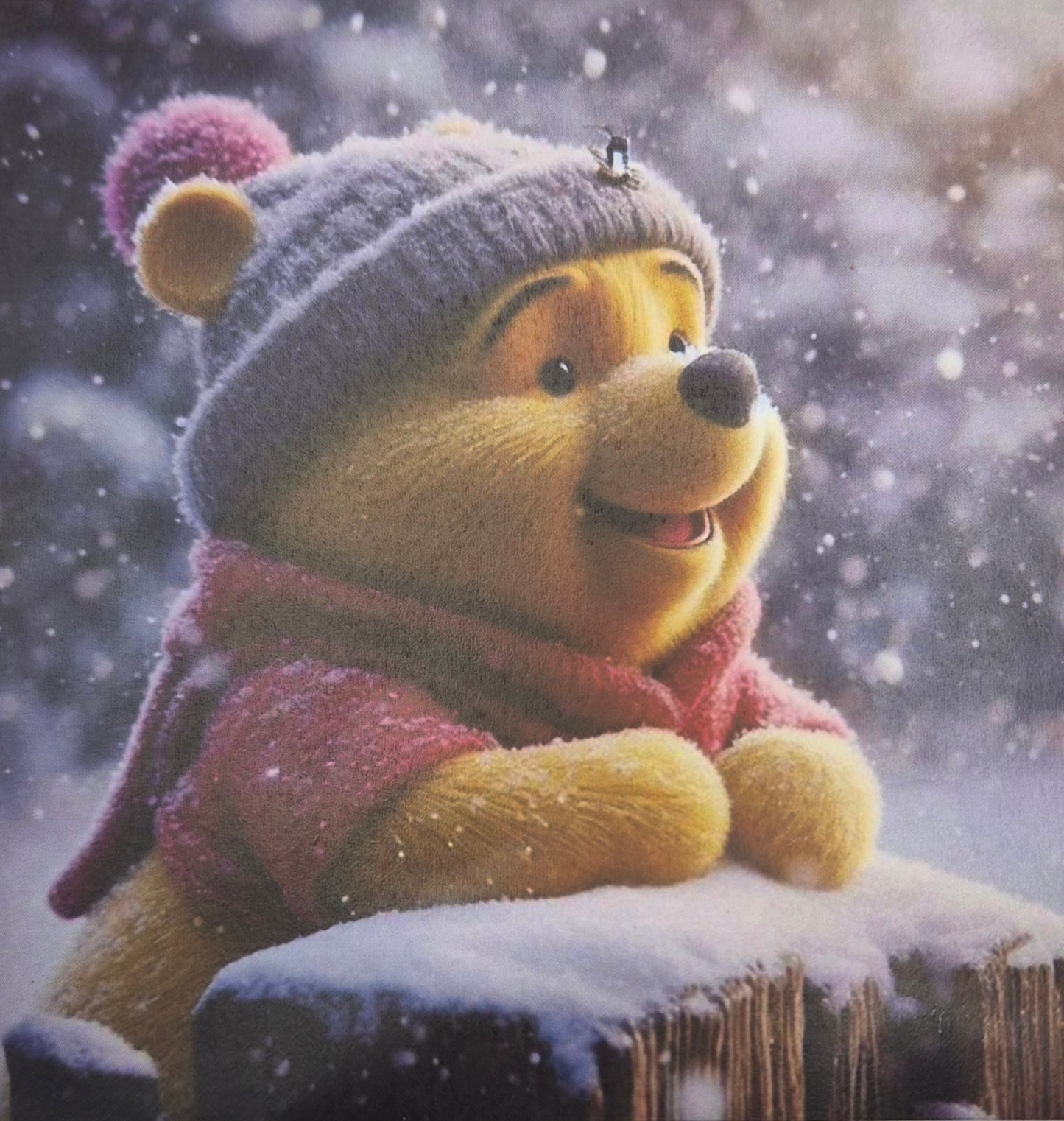 Smiling in the Snow