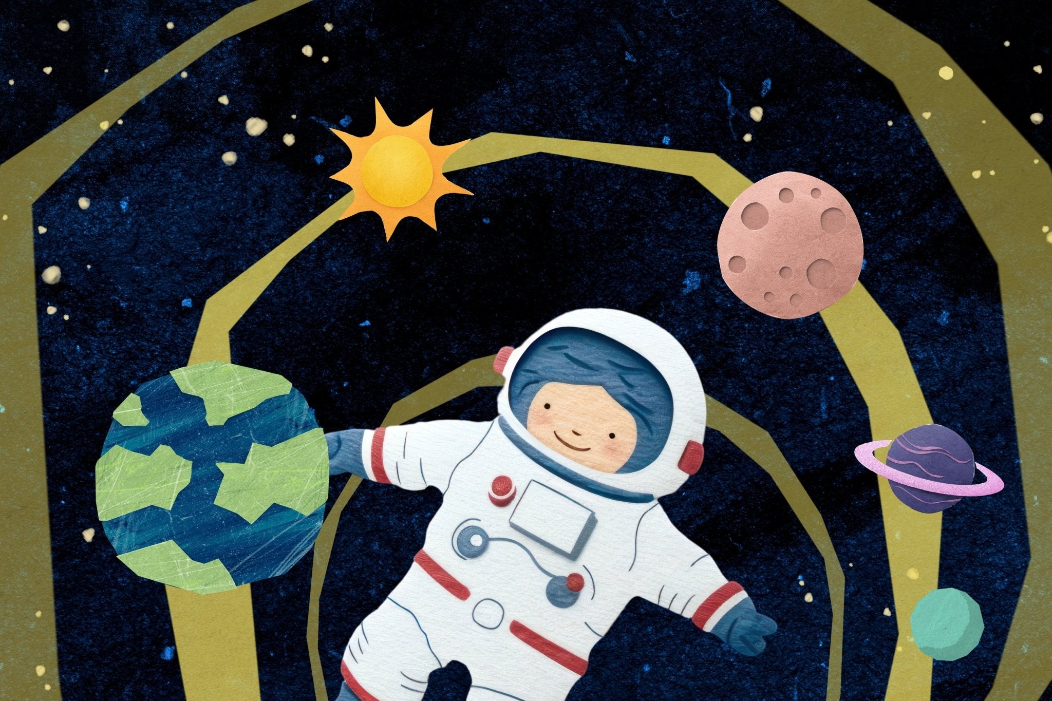 Space Explorer PDF Pattern - Threading Carefully