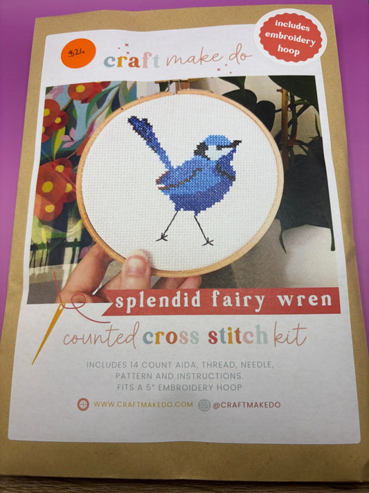 Splendid Fairy Wren - Threading Carefully