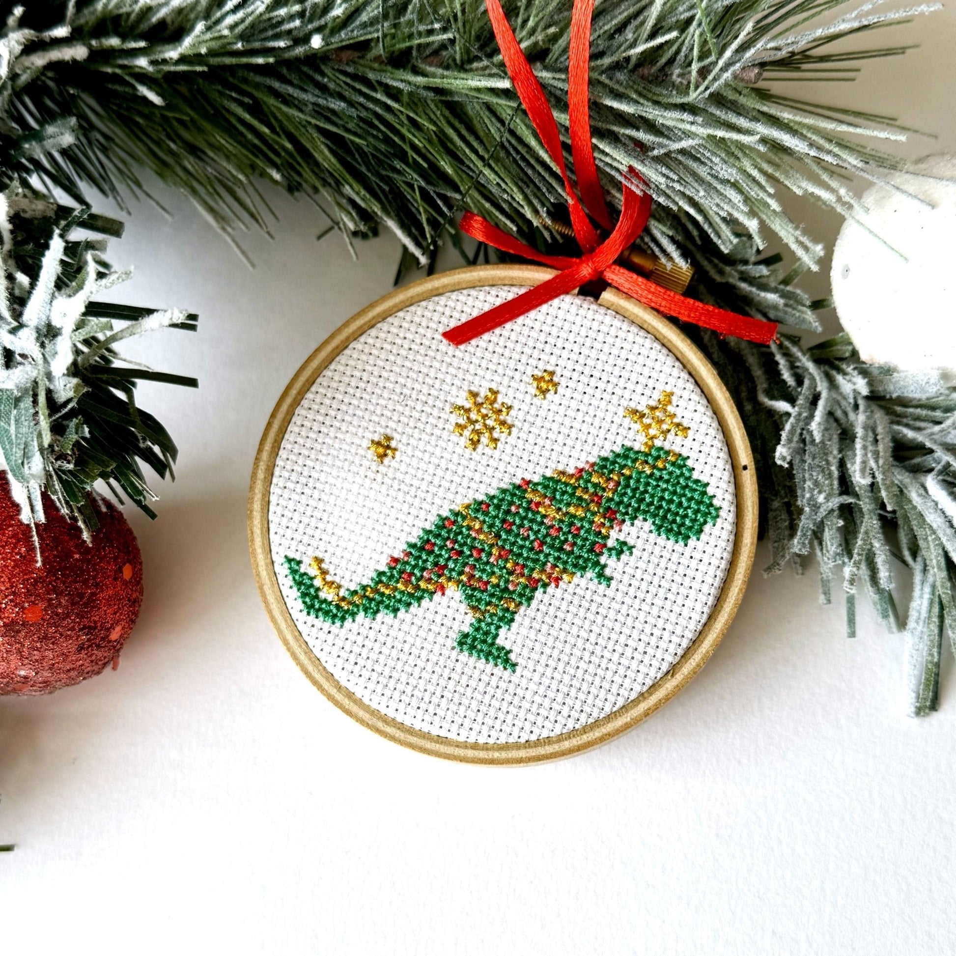 Tree - Rex Cross Stitch Kit - Threading Carefully