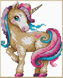 Magical Unicorn Cross Stitch Kit